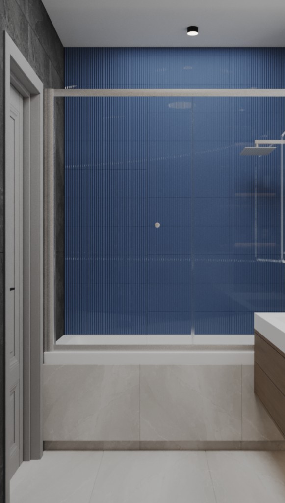 Коридор с гитарами у стены