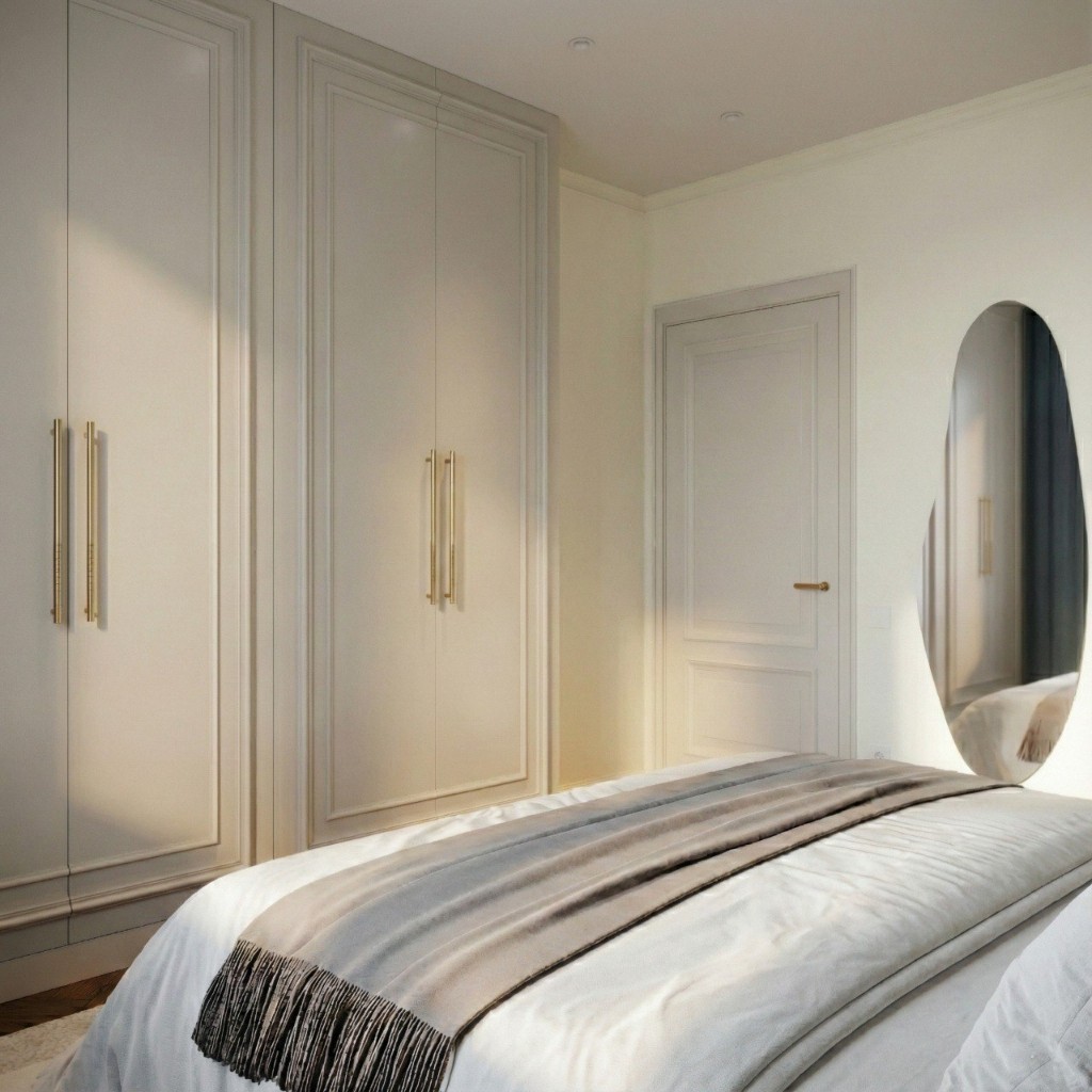 Кухня с тёмным деревом и мрамором