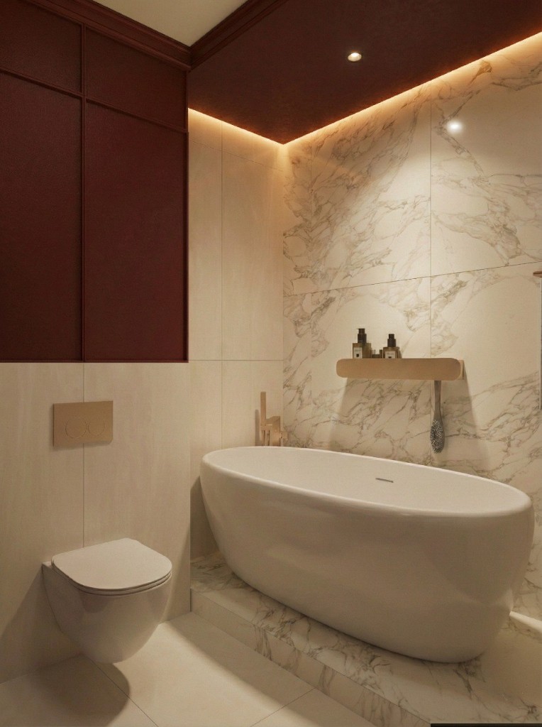 Кухня с островом и барными стульями