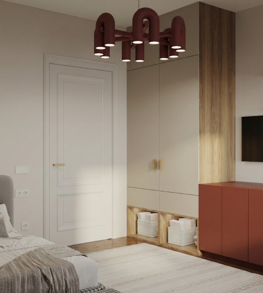 Гостиная-кухня с островом